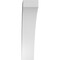 Ekena Millwork 6-in. W x 18-in. D x 26-in. H Thorton Architectural Grade PVC Knee Brace BRCP06X18X26THR - alternate 5